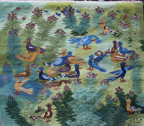 If you are not in London for the #tapestry show, buy Reda Ahmed #weaving at …wissa-wassef-tapestries.myshopify.com/collections/re… #fairtrade #fiberarts