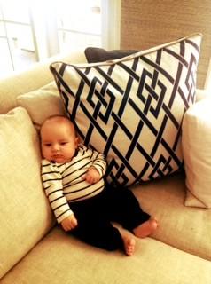 BillRancic's tweet photo. Someone had a very big breakfast today...... http://t.co/jEHDfjDr