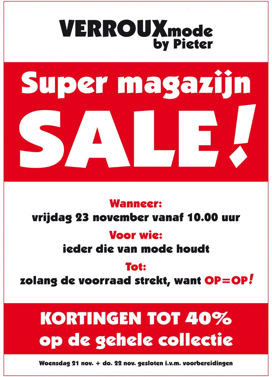 Verroux mode tweet media