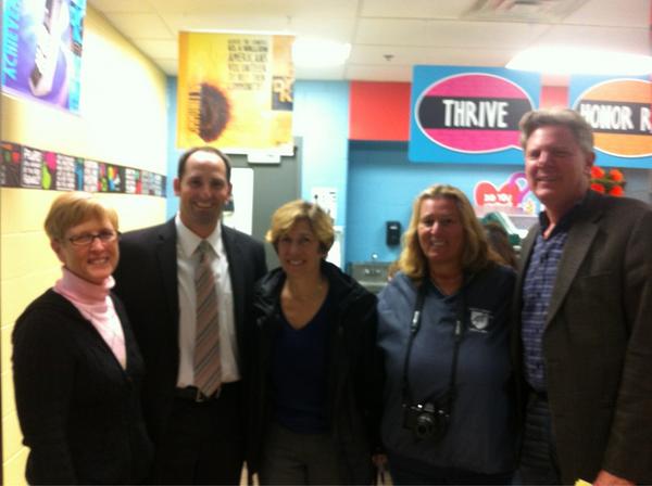 AFTNJ's tweet image. Local Treasurer Diane Malinowski, LB Super Salvatore, Donna Chiera, @rweingarten, Cong. Frank Pallone #SandyAftermath