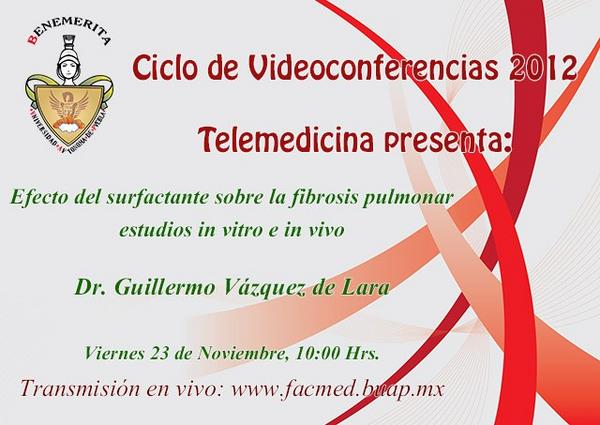 Telemed_BUAP's tweet photo. Nuestro ciclo de videoconferencias presenta esta semana: http://t.co/9yAMVdFS
