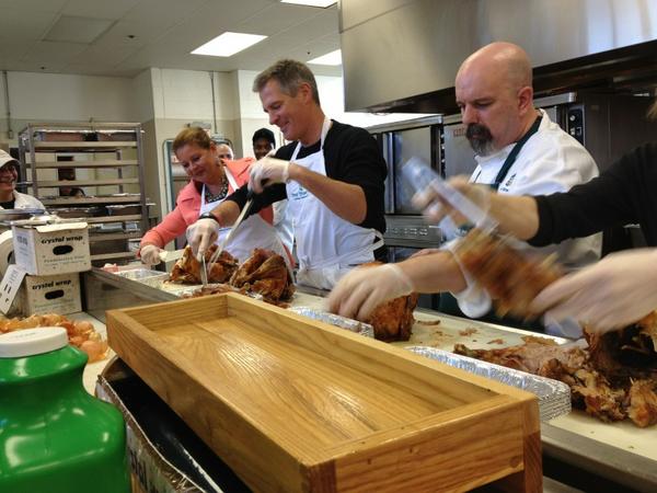 Gail and I were honored to help out at the Pine Street Inn in Boston this morning. Happy Thanksgiving, everyone!