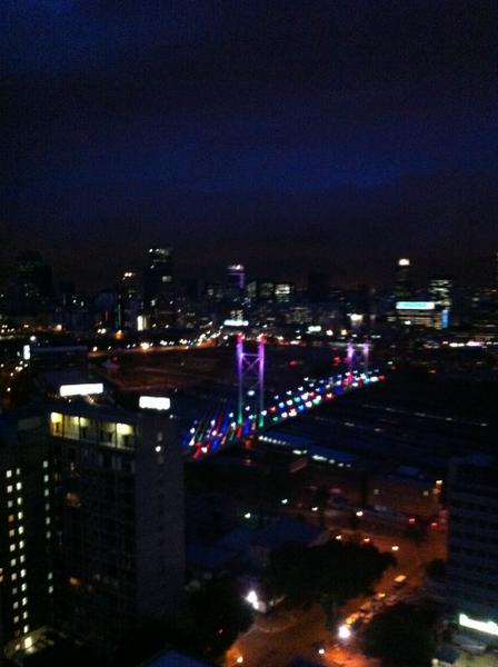 Jhb. Nelson Mandela bridge.
