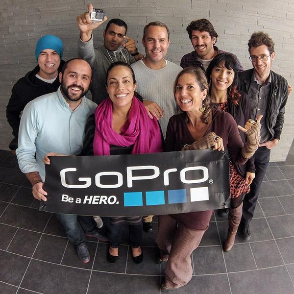 GoPro's tweet image. Happy Thanksgiving from the GoPro Social crew. We're thankful for our rad fans. What are you thankful for?