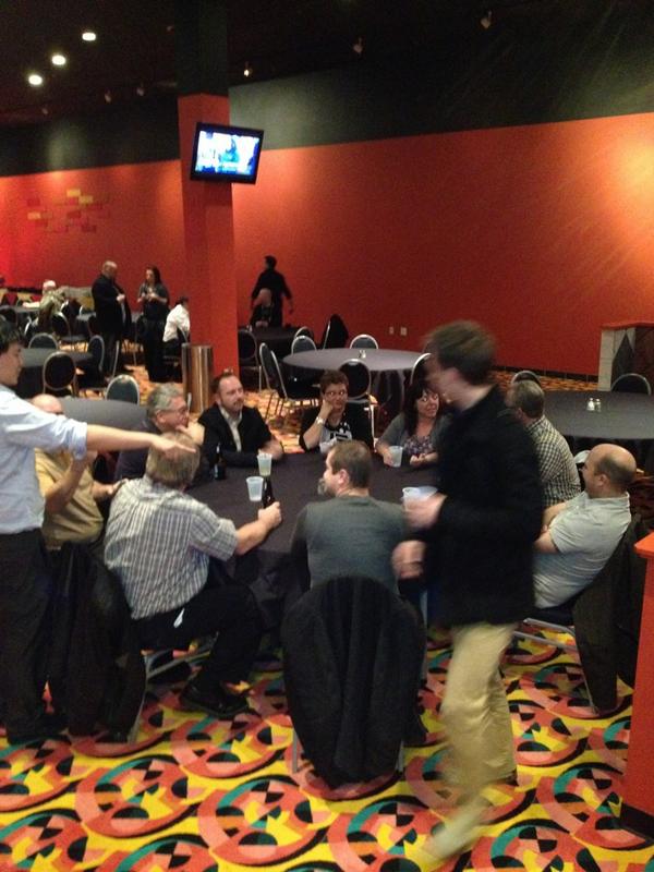 SyscoCalgary's tweet image. Getting ready for dinner at Century Casino.