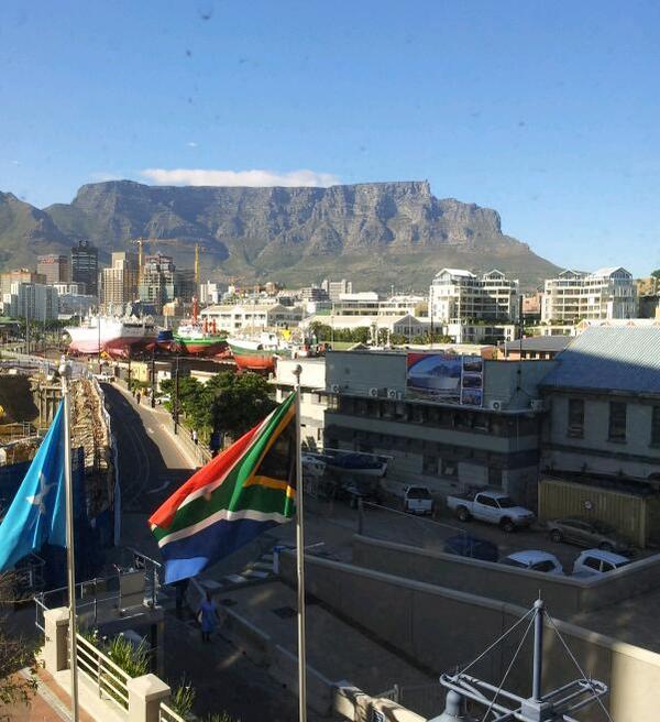 View from my office, another great day in The Mothercity!