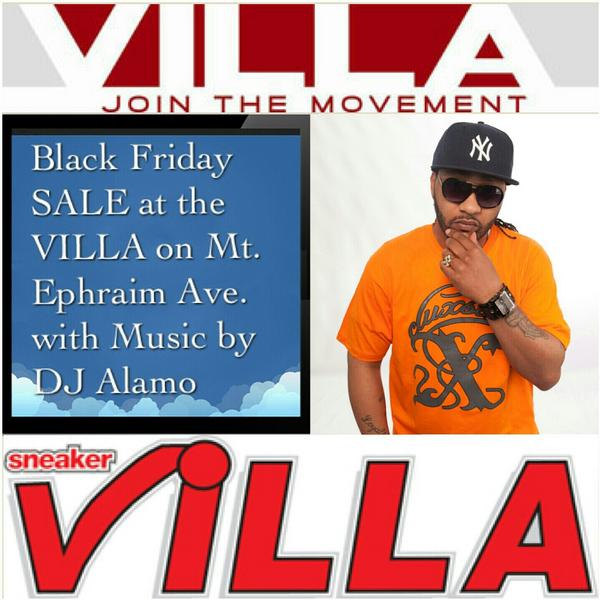 iamdjalamo's tweet photo. Im djn at sneaker villa in Camden nj on mt Ephraim ave if u come in say my name u get a discount http://t.co/nIvuvfpJ