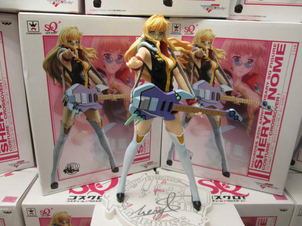 新宿プレイランドカーニバル Twitterissa マクロス30thアニバーサリーsqフィギュア シェリル ノーム コスクロ 絶賛入荷中です マクロスfの 銀河の妖精 シェリル がマクロス7の ファイヤー ボンバー 熱気バサラ のコスプレと言う30周年ならではのお祭り