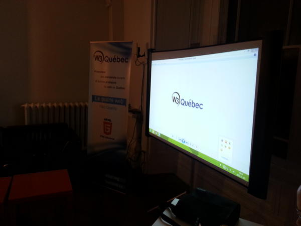 notman's tweet image. #w3qc is in the house. Big thank you for sponsoring Notman!