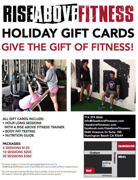 iamwarmusic's tweet photo. Hey guys and gals. You can train with me (Brandan) this Christmas. My gym Rise Above Fitness is doing a one ... http://t.co/WpR2f7Py