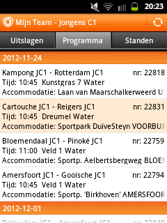 CartoucheJC1's tweet photo. Speelronde van morgen http://t.co/OQY9YENK