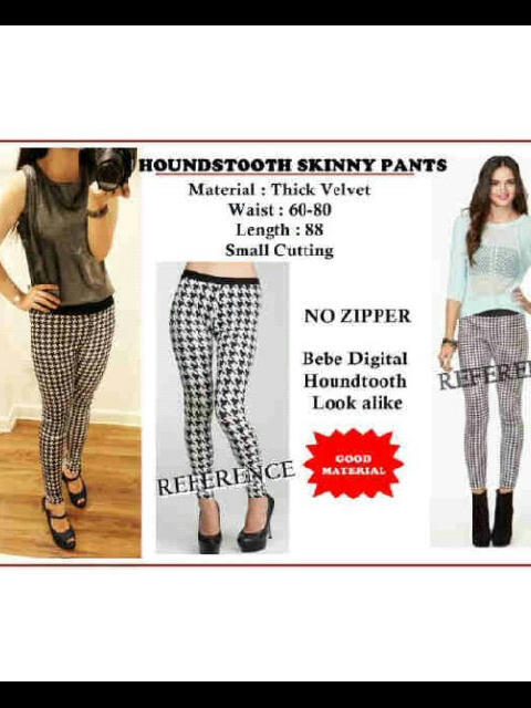 cynncindy's tweet photo. @CariProduk houndstooth pants http://t.co/rY4161Ug