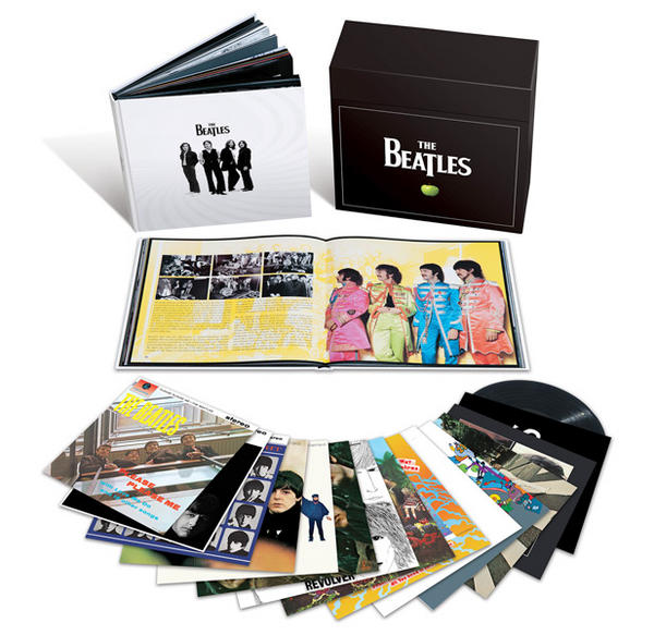 brianjmcconnell's tweet photo. http://t.co/WkfY6J7 playing the entire NEW Beatles collection on vinyl starting Tuesday Nov 27th at 7am. http://t.co/jwTcwjT