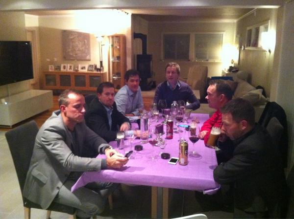 BankLars's tweet image. #julebord med gutta