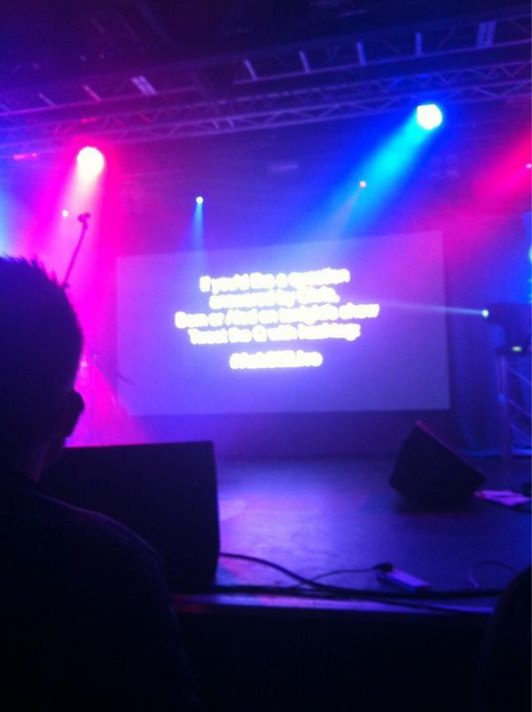ben_hamp's tweet photo. #ChrisMoylesLive no this is a good view http://t.co/S1dLMfai