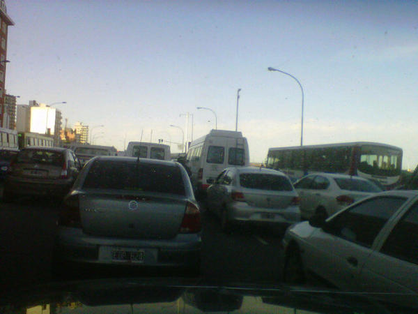 Hace 20 minutos que estoy parado y eso que no es verano LPM