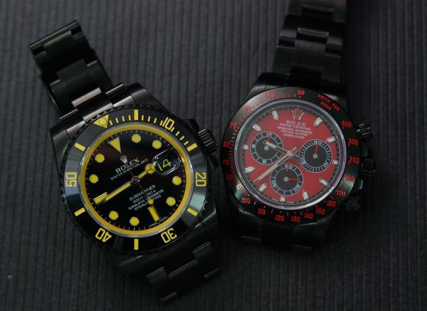 Rolex BREVETPLUS Customised Submariner Date and DAYTONA
www.brevetplus,com