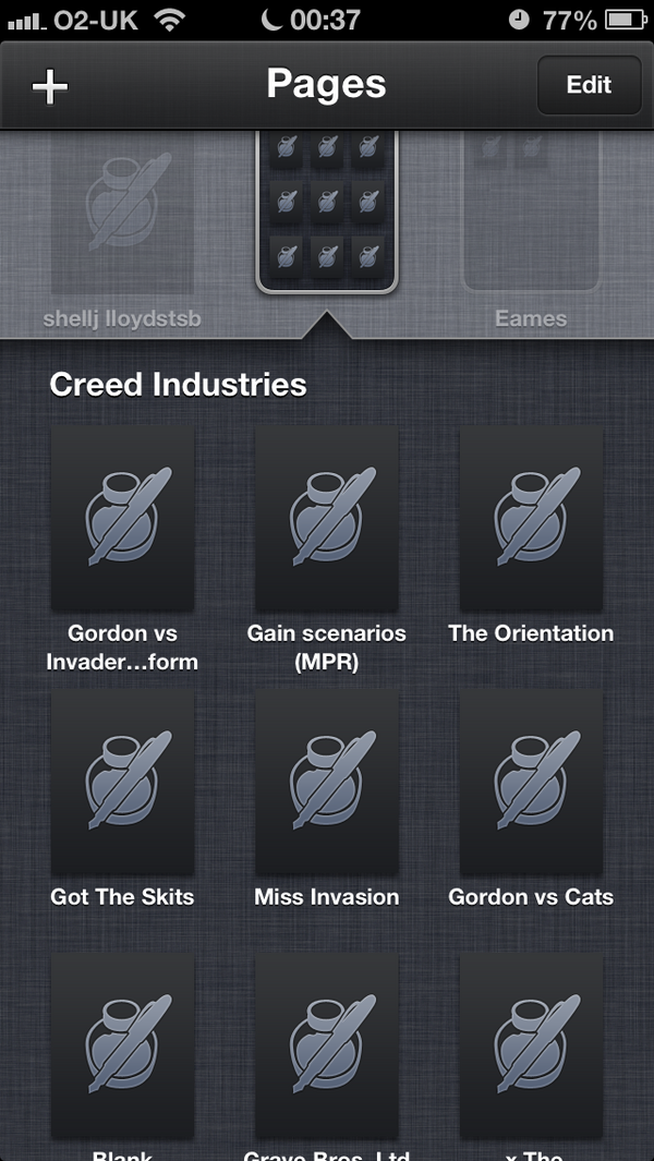 mikerbiz's tweet image. iWork on restored #iPhive in the same iCloud state of limbo. #FirstWorldProblems
