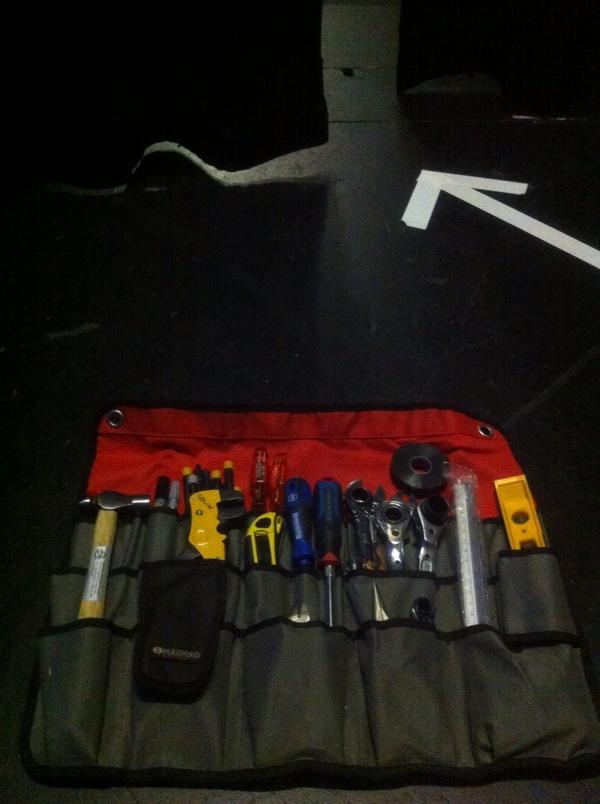 ColinLeppington's tweet photo. Tools Of The Trade http://t.co/htXdnQn5