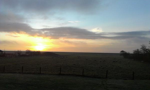 Wat een heerlijke zonsopkomst