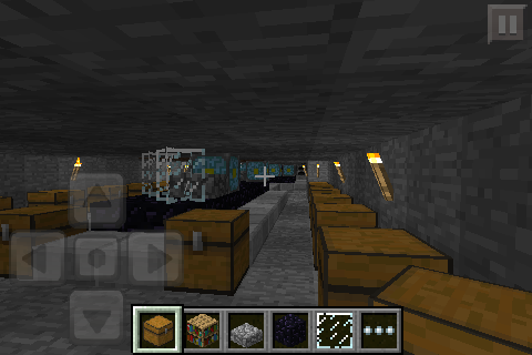 Bestmcbuilder's tweet image. HUGE under ground factory it's 200 long 40 wide