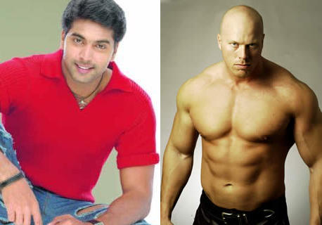 ​Hollywood baddie NATHAN JONES!  for Jayam Ravi