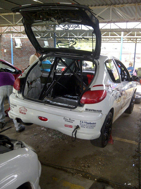 Tossed it through turn one ending up on th tyre wall but ASAP have me ready for race 2