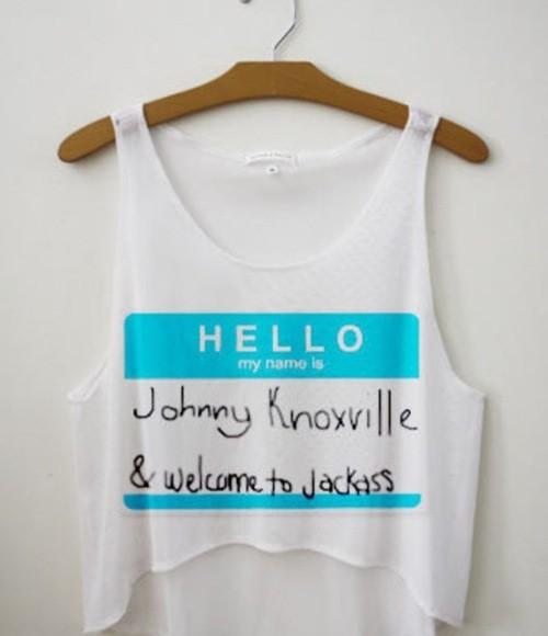 JackassFanboy's tweet photo. Knoxville'd - hello my name is Johnny Knoxville - http://t.co/CWXE5A4S: hello my name is Johnny Knoxville - http... http://t.co/dW2C11Wr