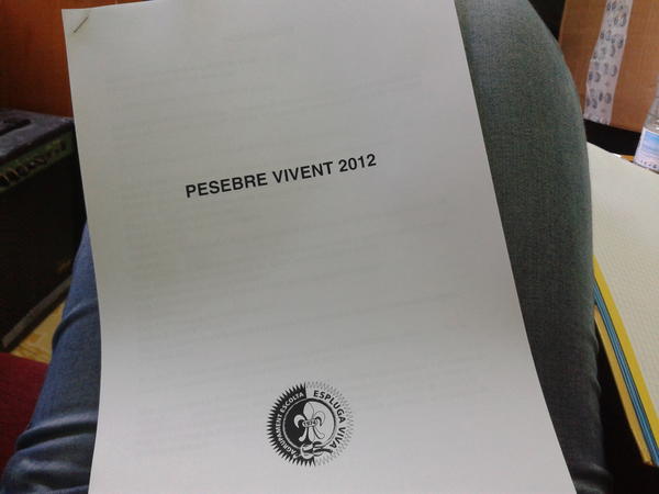 Avui comencem el Pesebre Vivent amb molta il.lusió! #nopuctinccau #somdecau