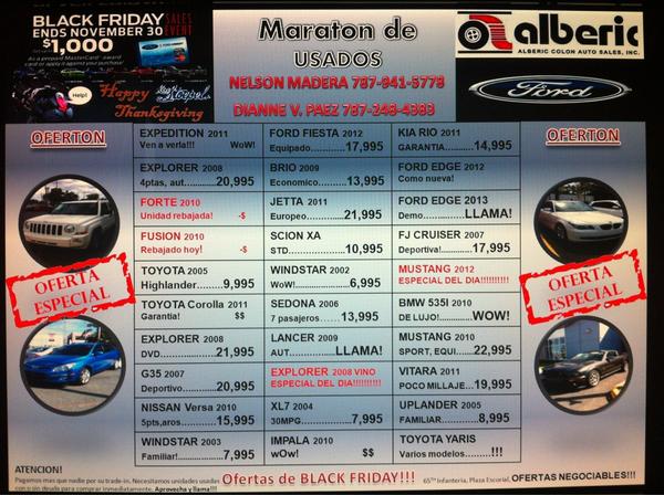 Ven a la gran Venta de usados y recibe muchos descuentos y regalos navideños!!!!