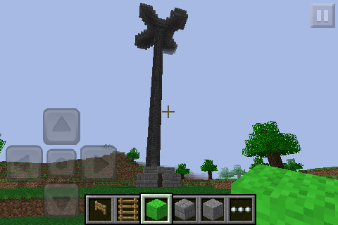 Bestmcbuilder's tweet image. Entrence to sky base and under ground factory