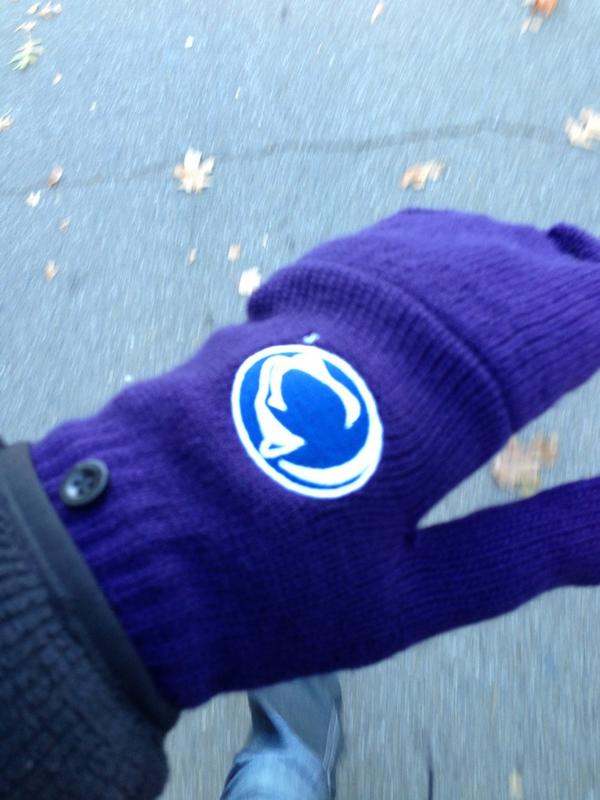 Pieri001's tweet image. Given the choice between normal gloves and girly but warmer gloves....