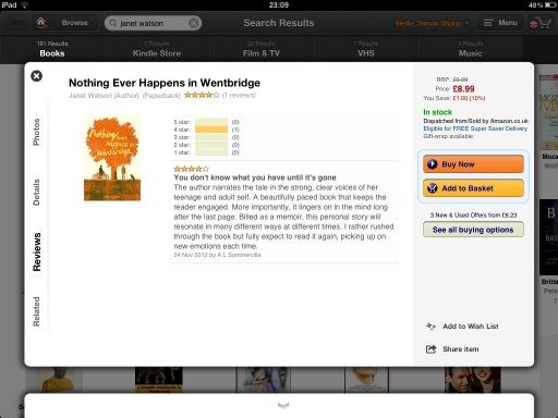 SharpDesign1's tweet image. Nothing Ever Happens In Wentbridge. great review on Amazon