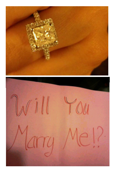 ___Babycakes___'s tweet photo. My mom just got asked!!! I made the poster haha and we both cried! http://t.co/abfsgTbm