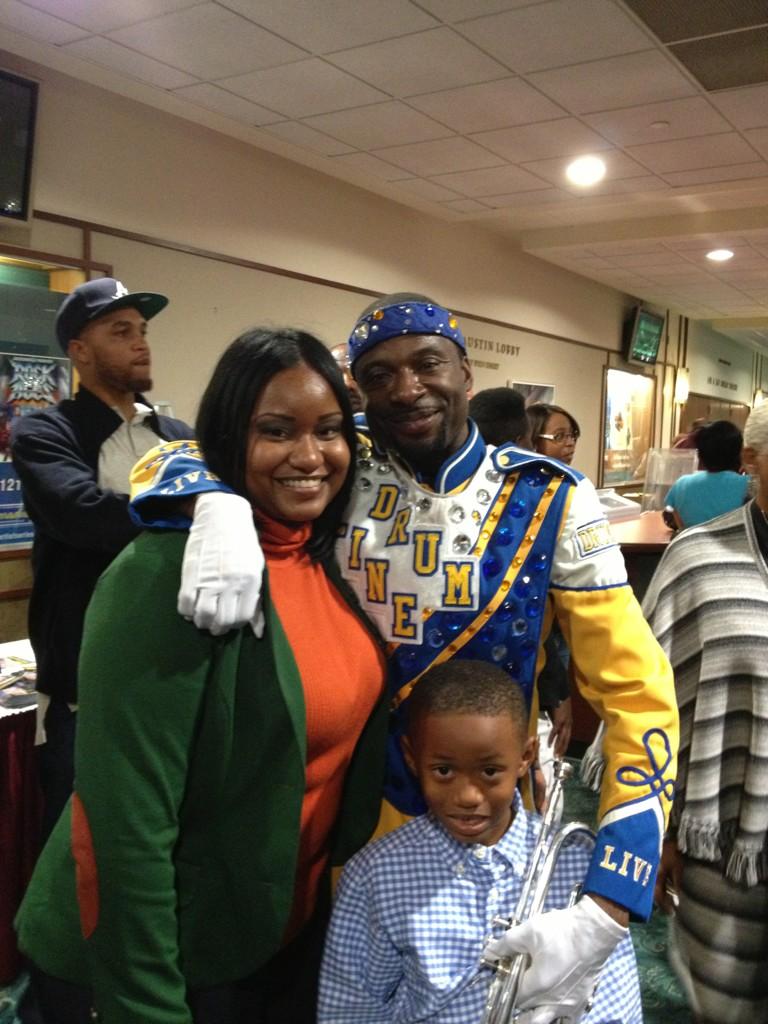 JayBee_75's tweet image. My freshman bro Yamin &amp;amp; I @Drumline Live in Jax, FL w/my son Caleb @marching100alum #fall93