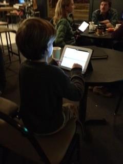 philipn's tweet image. Heartwarming! Eight year old Eddie making a page for his school at the @ToledoWiki event yesterday. #localwiki #r2r