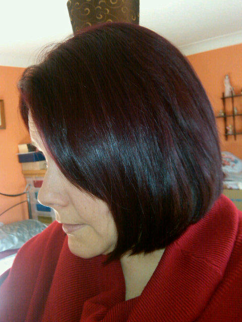 My new barnet, bright as a berry &amp; shorter than Warwick Davis, love him