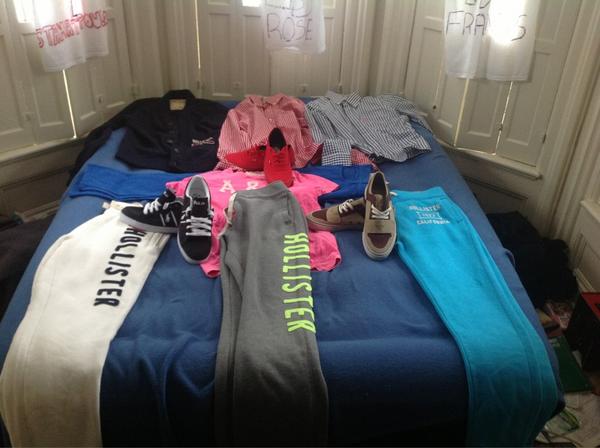 NathanRose94's tweet image. Only the shopping I done for myself on Black Friday! Can't wait for the return home #FreshWardrobe