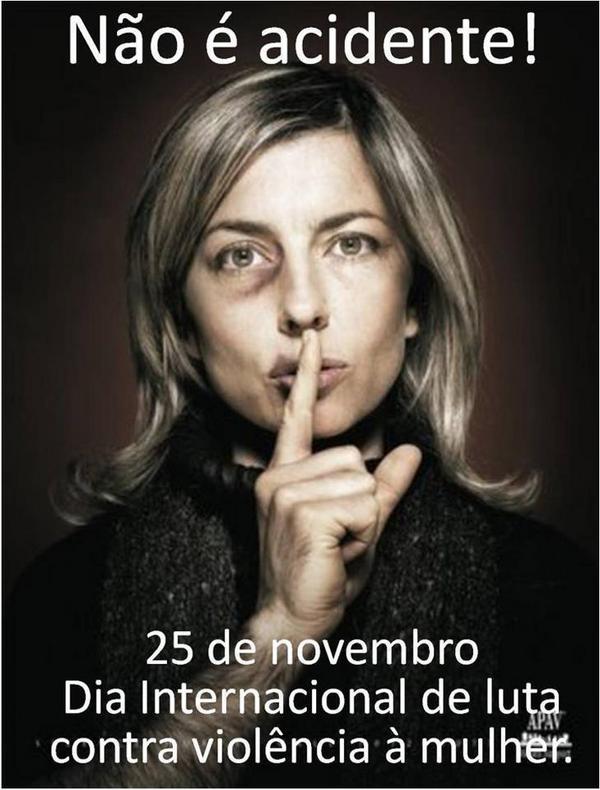 ELCV's tweet photo. 25/11|Dia Internacional pelo Fim da Violência contra as Mulheres|http://t.co/TcTLtlW3 http://t.co/zcKWnVmW