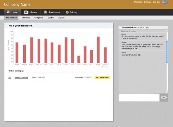 printavo's tweet image. Where #printavo started way back when...