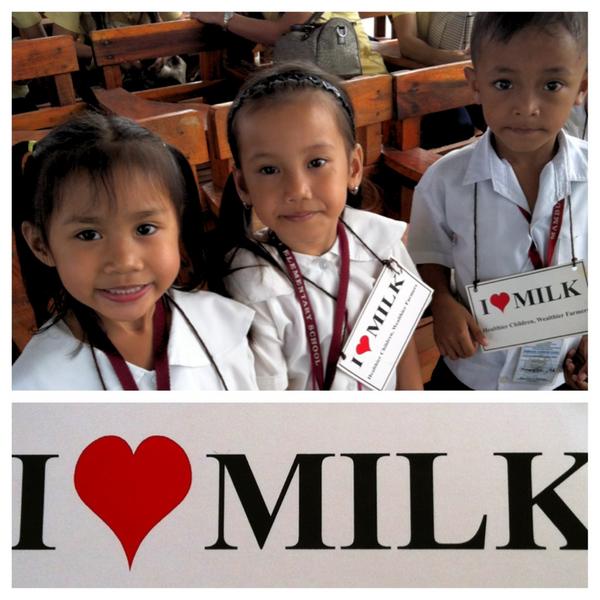 RepRobbieVPuno's tweet photo. Just a preview of a great day of milk feeding with these kids! Thank you NDA for making this possible! http://t.co/gUiuI5lt