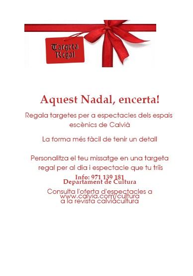Aquest Nadal, encerta!