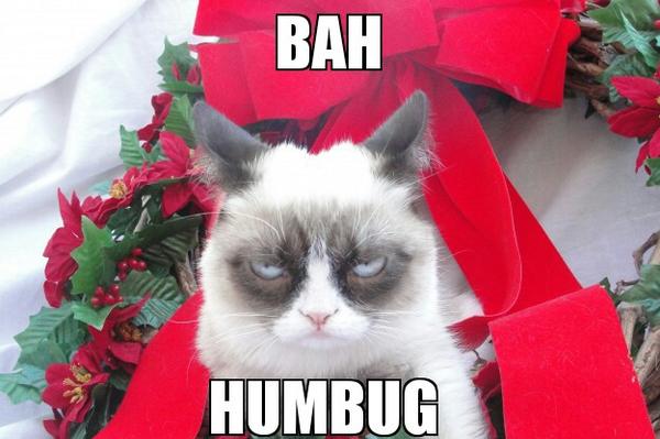 TardGrumpyCat's tweet image. #20ThingsIDontLike Christmas! Although I did make Christmas cards this year: