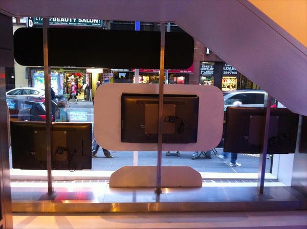 Magenta powering Nintendo World Store signage in NYC #wealwayslookbehinddisplays