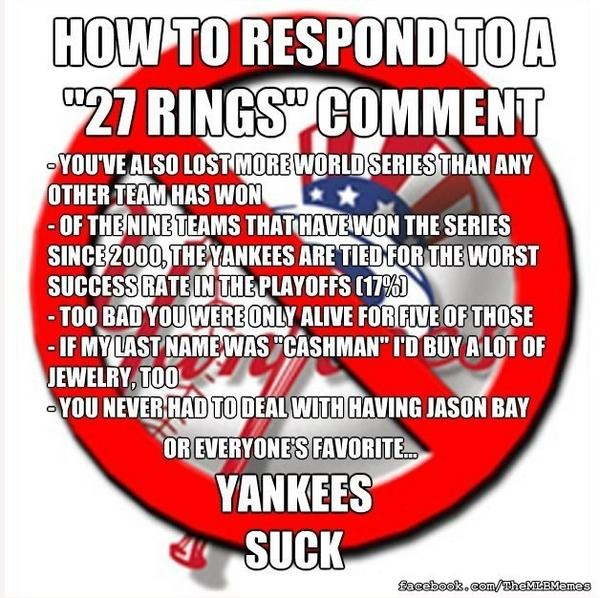 yankees 27 rings meme