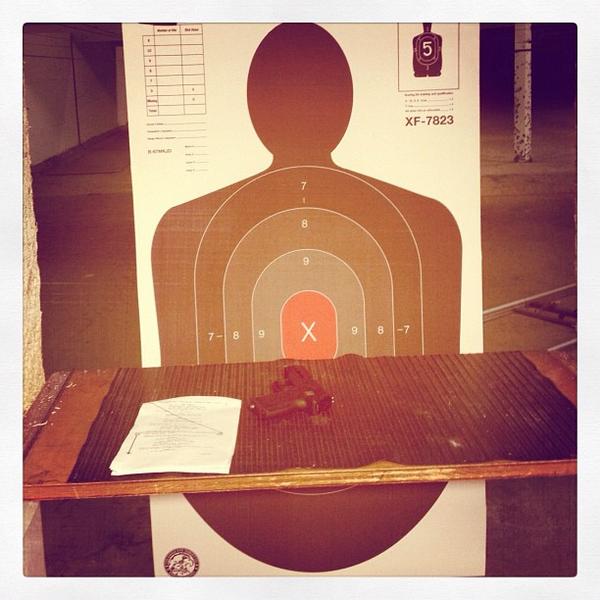 JulianStryker's tweet photo. #TargetPractice. Thank god it's almost time for dinner. #starving http://t.co/UbGiU16v
