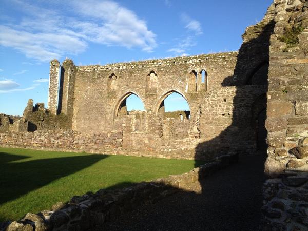 We're at the stunning Dunbrody Abbey today - wow #wexford