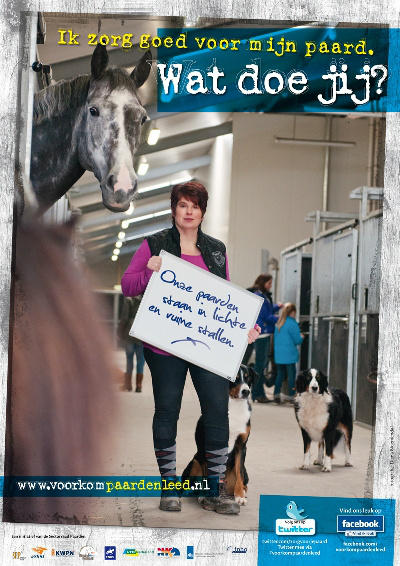 Deze maand staat huisvesting van paarden centraal. Meer info en tips: bit.ly/MxSORF #voorkompaardenleed