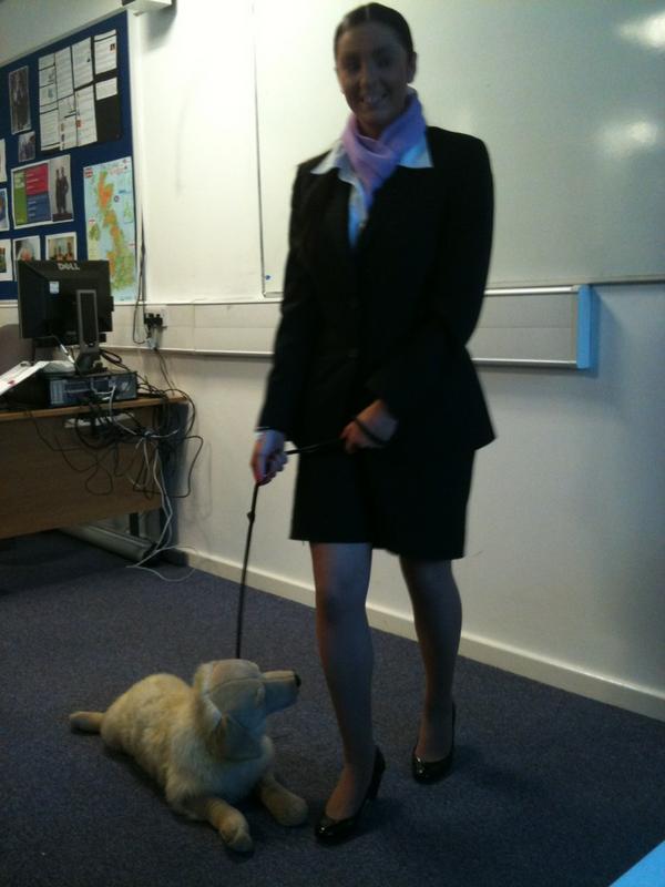 jesspeach's tweet image. @Danielle_Wx #guidedogtraining