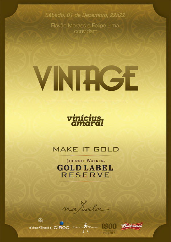 naSala's tweet photo. @GoldLabelReserve apresenta a última #Vintage do ano!
Sábado, te vejo @naSala http://t.co/e3r3mcXA